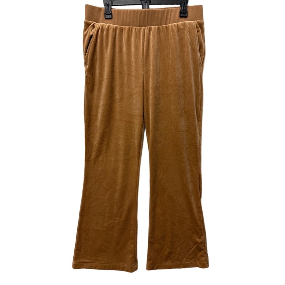 NEW Time And Tru Gold Elastic Waistband‎ Corduroy Pants Size Large - Picture 1 of 6